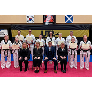 BLACK BELT GRADING