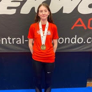 NEVE HOGG BRITISH CHAMPION